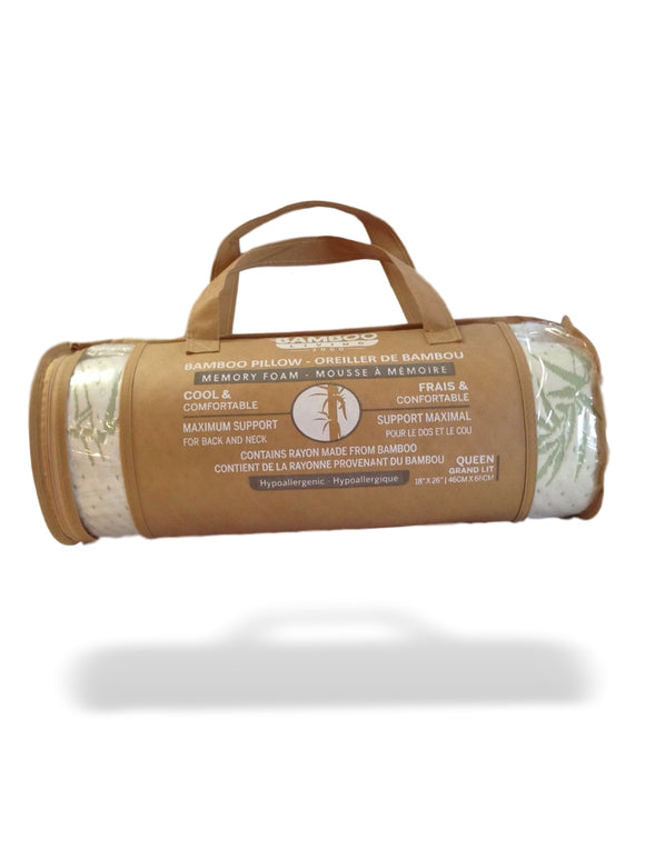 New Bamboo Memory Hypoallergenic Pillow - Sazana