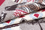 Quilt Plaid Reversible Lodge Cottage Printed Patch Bedding Coverlet 3 Piece Set - Sazana