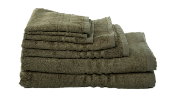 Bamboo Bath Towel 6 Piece Set, Zero Twist, Highly Absorbent, Super Soft. 70% Bamboo, 30% Cotton - Sazana