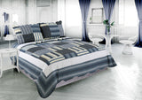 Plaid Printed Bedding 3 Piece/Bedspread Quilt Set - Sazana