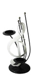 Candle Holder Décorative Treble Clef Musical Symbol Handmade by Artisans - Sazana